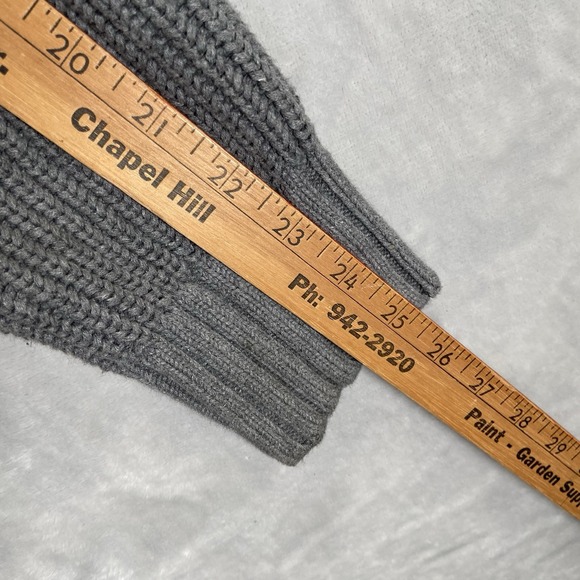 L.L. Bean Signature Hoodie women's Large Fisherman Sweater Cable Knit Pullover - Picture 9 of 13